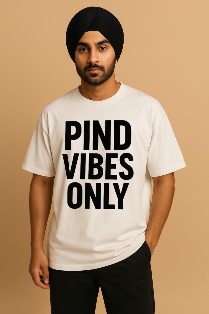 Pind Vibes Only Off Shoulder T-Shirts