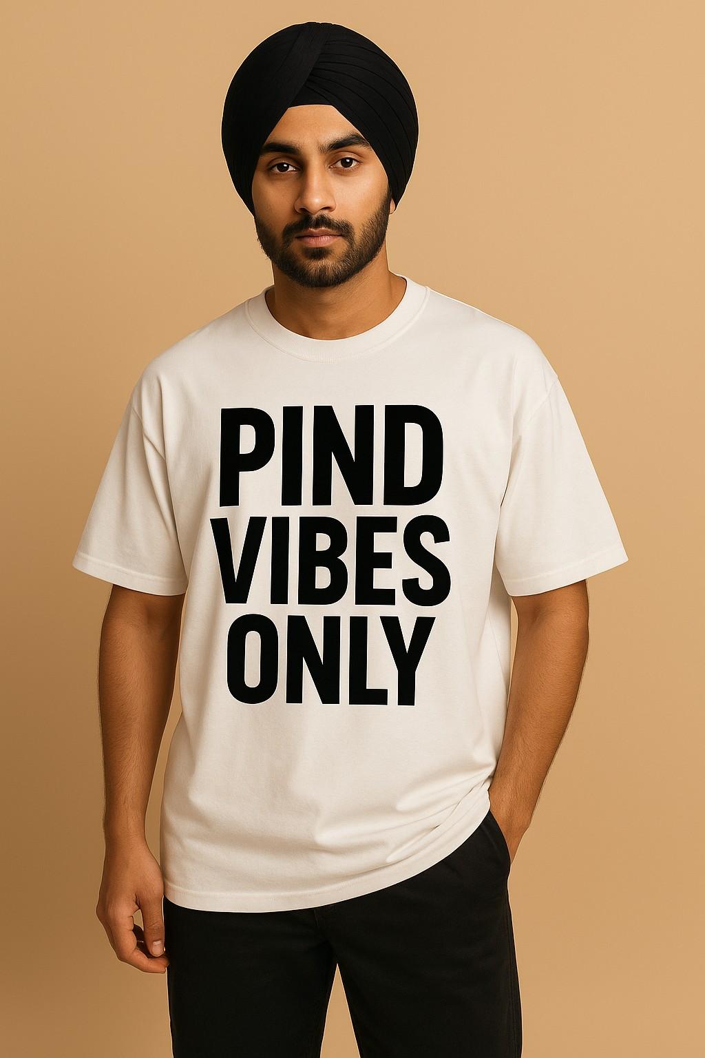 Pind Vibes Only Off Shoulder T-Shirts