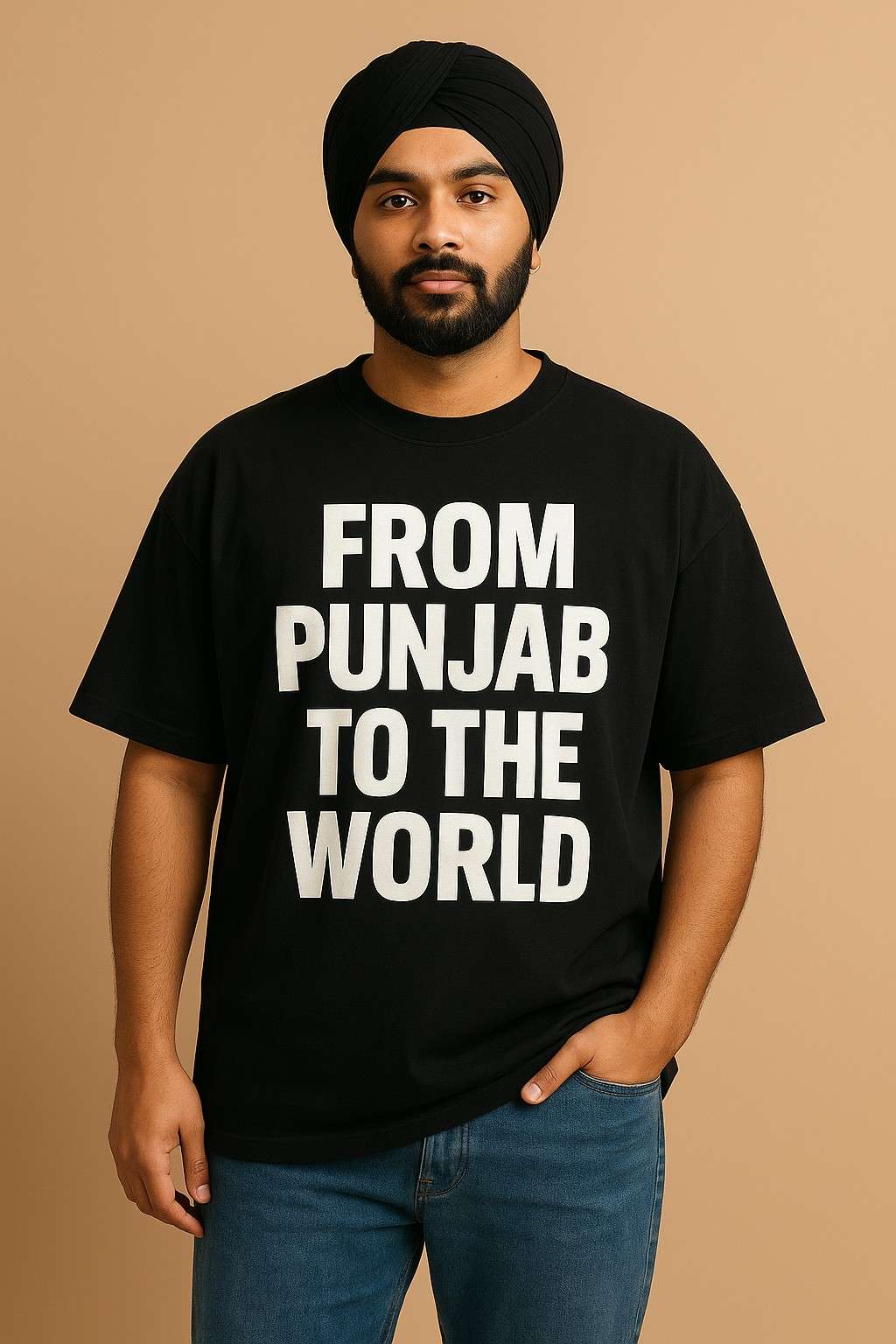 From Punjab to the World Off Shoulder T-Shirts