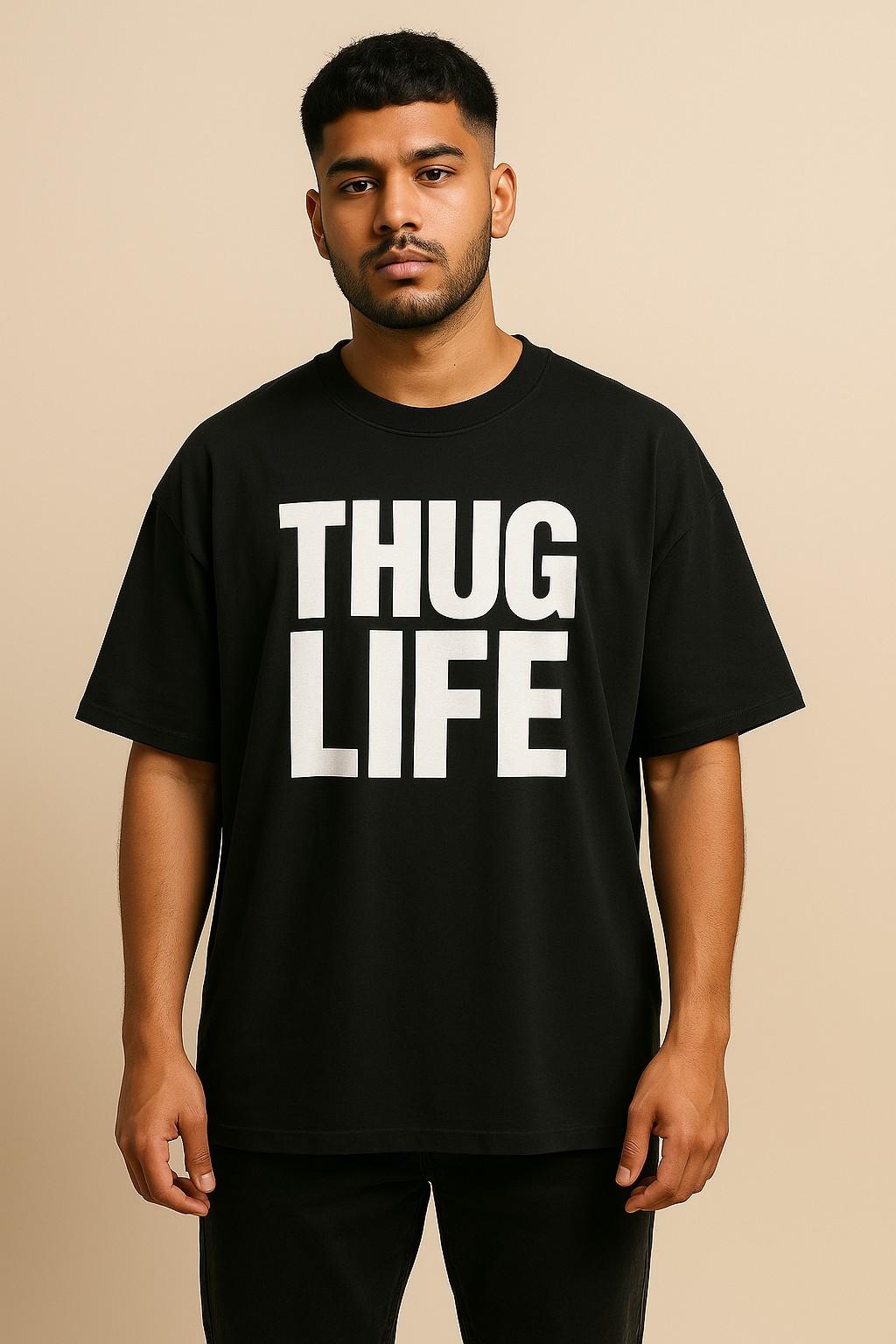 Thug Life Off Shoulder T-Shirts
