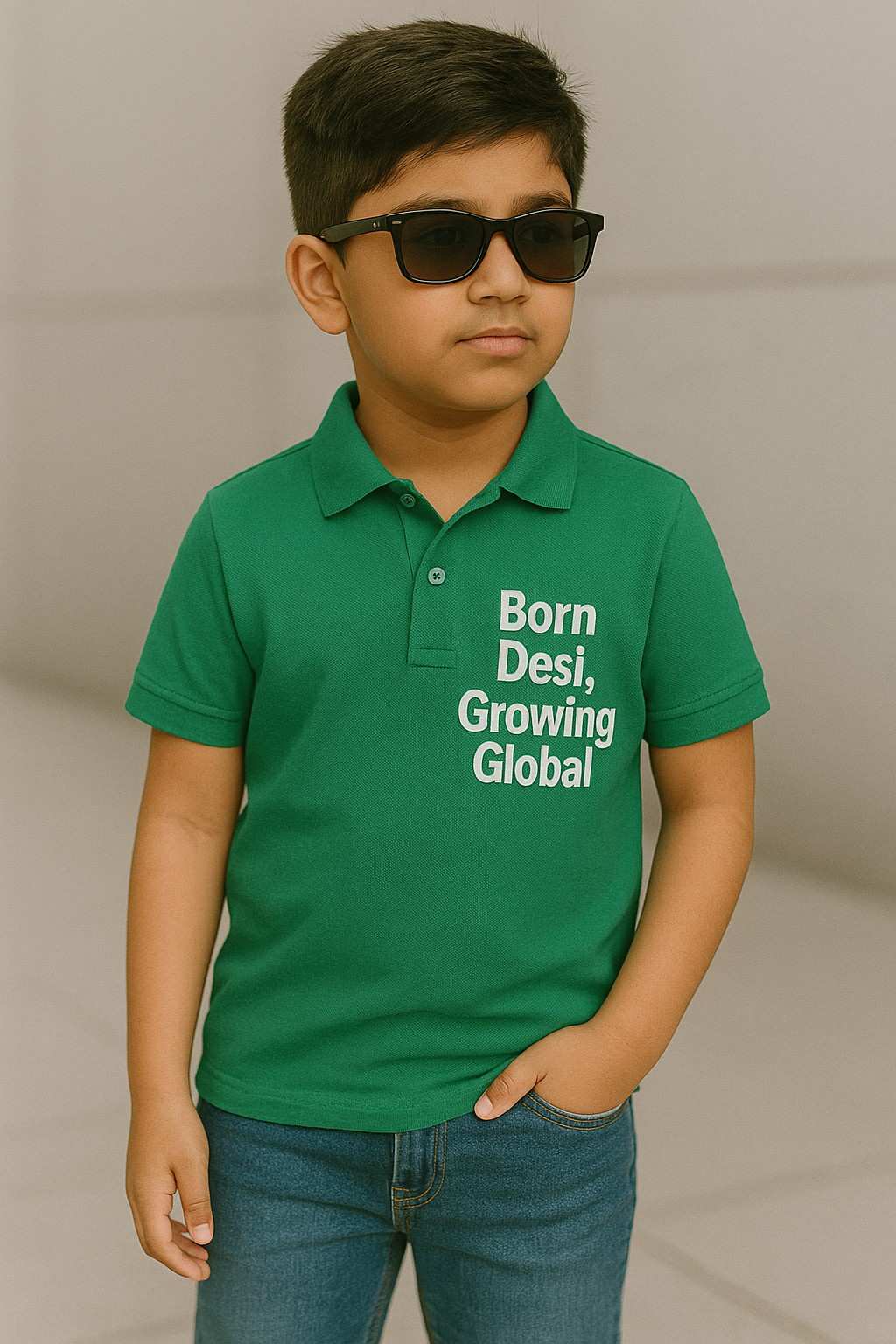 Born Desi, Growing Global polo