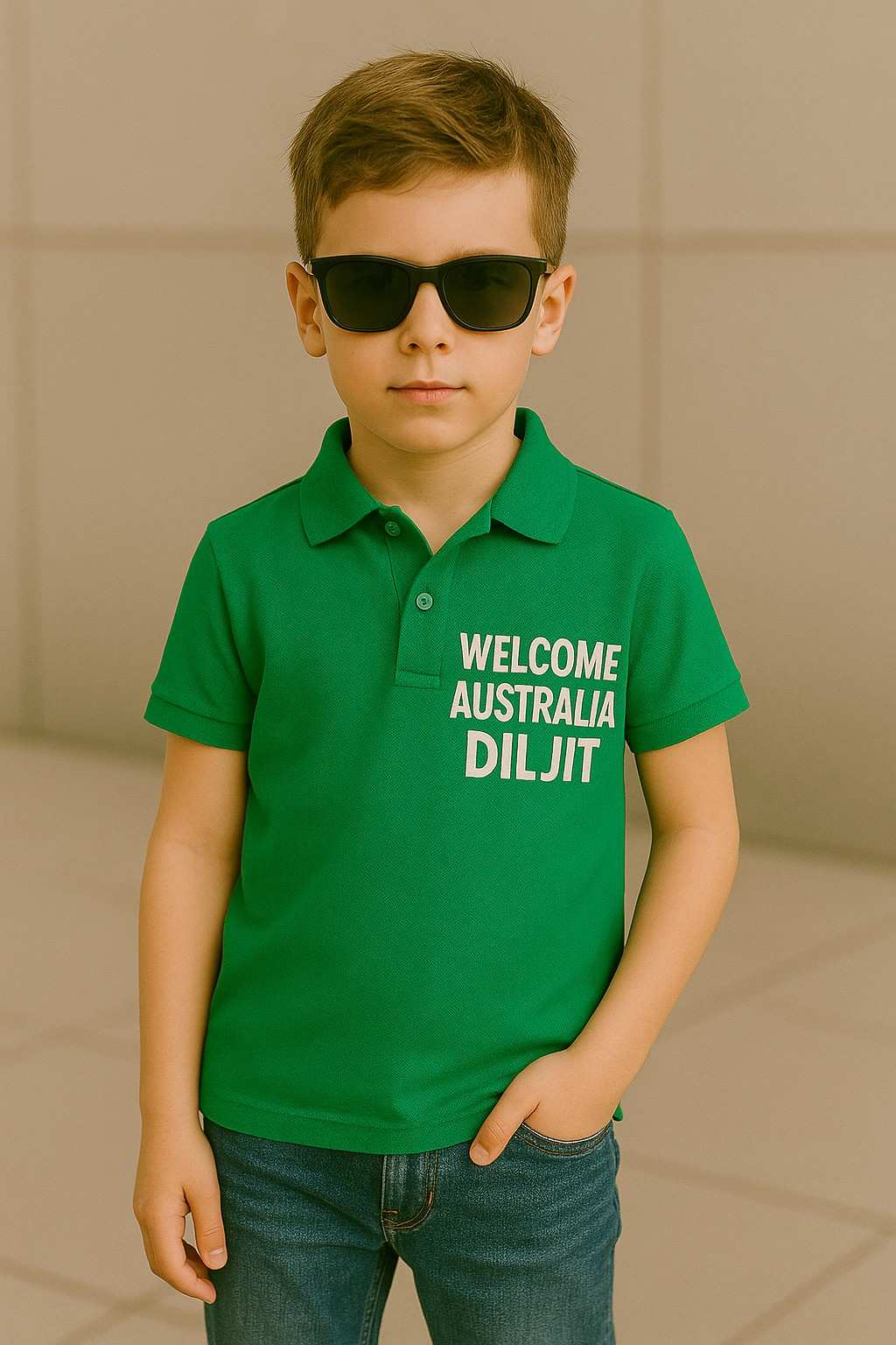 Welcome Australia Diljit polo