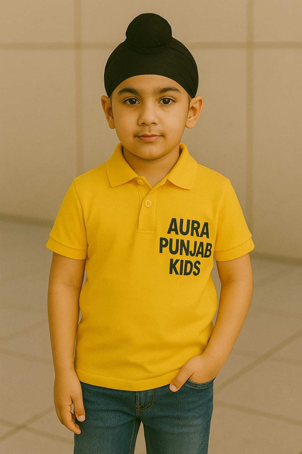 Aura Punjab Kids polo