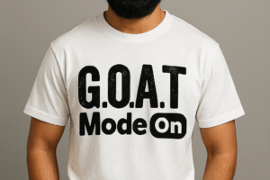  G.O.A.T Mode On