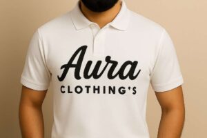 Aura Clothing’s polo