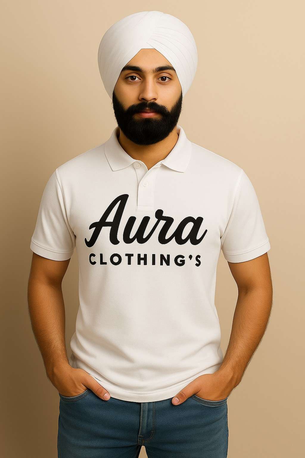 Aura Clothing’s polo